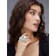 Bold Multistone Cluster Ring The Bella Terra, Ring Size: Adjustable, image , picture 3