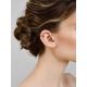 Stylish Blackened Silver Ear Cuff The Liquid Collection, image , picture 4