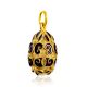 Filigree Enamel Egg Shaped Pendant The Romanov, image , picture 4