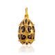 Filigree Enamel Egg Shaped Pendant The Romanov, image 