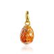 Baroque Style Enamel Egg Pendant The Romanov, image 