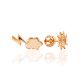 Trendy Mismatched Stud Earrings, image 