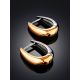 Elegant Bicolor Hoop Earrings, image , picture 2
