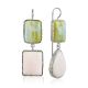 Designer Mix Stone Earrings The Bella Terra, image 