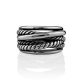 Chunky Triple Ring, Ring Size: 6.5 / 17, image , picture 4