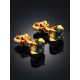 London Blue Topaz Stud Earrings, image , picture 2