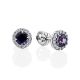Timeless Design Iolite Stud Earrings, image 