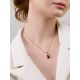 Chic Rose Gold Plated Amber Necklace The Palazzo, image , picture 6