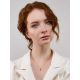 Simplistic Design Rose Gold Plated Amber Necklace The Palazzo, image , picture 5