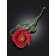 Colorful Poppy Flower Enamel Brooch, image , picture 2