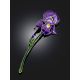 Exclusive Iris Enamel Brooch, image , picture 2