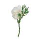 Ultra Feminine White Rose Brooch, image 