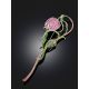 Fritillary Flower Enamel Brooch The Herbarium, image , picture 2