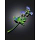 Geranium Flower Enamel Brooch, image , picture 2