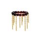Amber Stretch Ring The Palazzo, Ring Size: Adjustable, image 