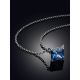 Glistening Blue Crystal Pendant Necklace, image , picture 2