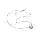 Glistening Blue Crystal Pendant Necklace, image , picture 4