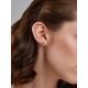 Minimalist Cut Out Stud Earrings, image , picture 3