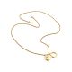 Designer Gold Plated Silver Double Pendant Necklace The Liquid, image , picture 3