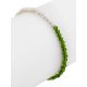 Green Spinel And Pearl Beaded Bracelet The Link, image , picture 4