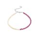 Chic Pearl Bracelet With Pink Spinel The Link, image 