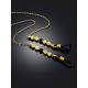 Stylish Glasses Chain With Natural Amber Beads The Palazzo, image , picture 2