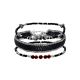 Designer Amber And Hematite Bracelet Set The Link, image 
