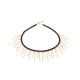 Cherry Amber Choker Necklace With Chains The Palazzo, image , picture 4