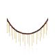 Cherry Amber Choker Necklace With Chains The Palazzo, image 