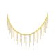 Honey Amber Choker Necklace With Gilded Chains The Palazzo, image 