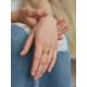 Coil Design Gold Plated Silver Ring The CONIC, Ring Size: Adjustable, image , picture 5