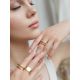 Coil Design Gold Plated Silver Ring The CONIC, Ring Size: Adjustable, image , picture 7