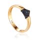 Shimmering Black Diamond Ring, Ring Size: 6.5 / 17, image 