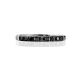 Refined Black Diamond Row Ring, Ring Size: 3 / 14, image , picture 3