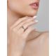 Geometric Design Black Diamond Ring, Ring Size: 6 / 16.5, image , picture 4