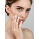 Refined Black Diamond Row Ring, Ring Size: 3 / 14, image , picture 4