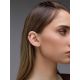 Minimalist Design Blackened Silver Cuff Earring The ICONIC, image , picture 4