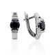 Laconic Design Black Corundum Earrings, image 