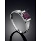 Simplistic Design Corundum Ring, Ring Size: 6.5 / 17, image , picture 2