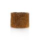 Bronze-colored Seed Beads Ring The Link, Ring Size: 5 / 15.5, image , picture 3