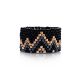 Zigzag Ornament Beaded Ring The Link, Ring Size: 7 / 17.5, image , picture 3