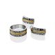 Bicolor Textured Band Ring, Ring Size: 8 / 18, image , picture 5