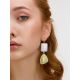 Ultra Chic Earrings With Aragonite And Violane The Bella Terra, image , picture 3