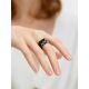 Zigzag Ornament Beaded Ring The Link, Ring Size: 5.5 / 16, image , picture 4