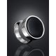 Bold Black Amber Ring The Palazzo, Ring Size: Adjustable, image , picture 2