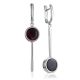 Mismatched Black Amber Earrings The Palazzo, image 
