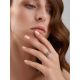 Bicolor Textured Band Ring, Ring Size: 8 / 18, image , picture 4