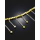 Designer Amber Necklace With Chains The Palazzo, image , picture 2
