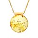Fabulous Lemon Amber Necklace, image 