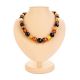 Multicolor Amber Designer Beaded Necklace, image 